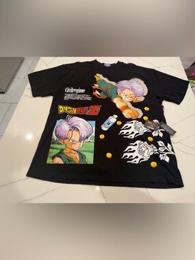 Civil Regime Dragon Ball Z Trunks Graphic Tee - Black NWOT
